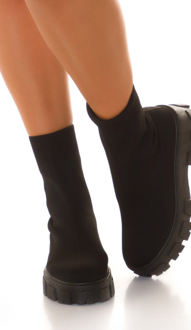 Designer Look boots Black